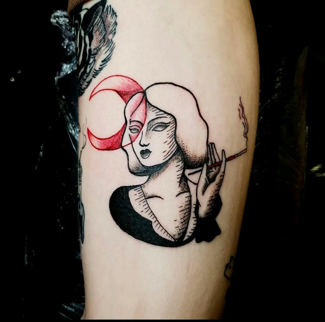 Jenny Opdahl Borgen - Woman Tattoo