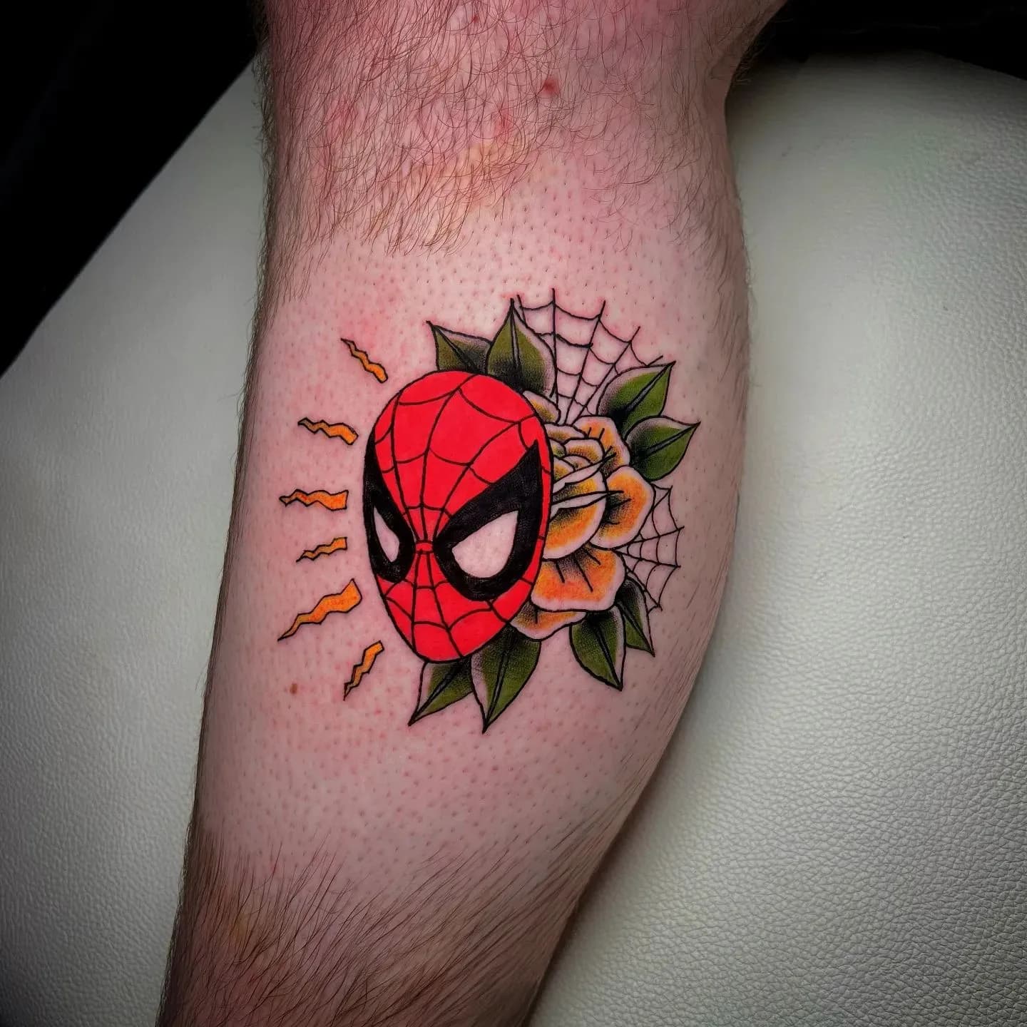 Joe Penn - Spiderman Tattoo